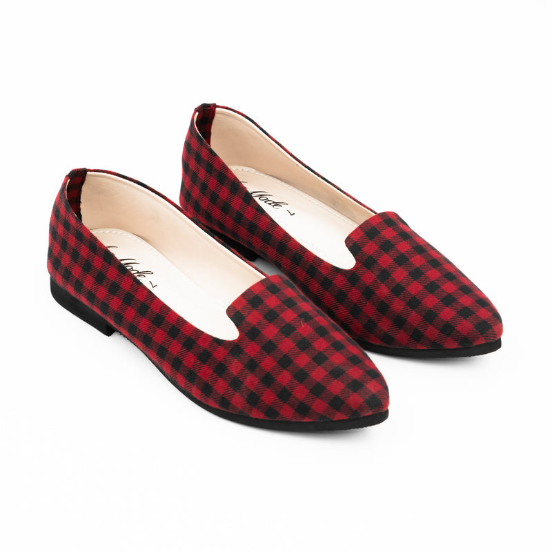 Elowen Pointy Loafer Red