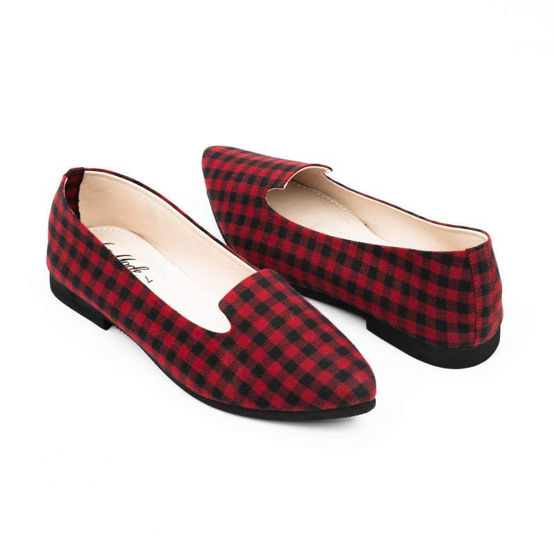 Elowen Pointy Loafer Red