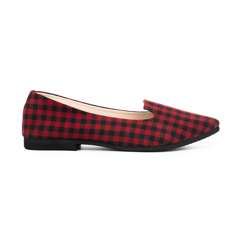 Elowen Pointy Loafer Red