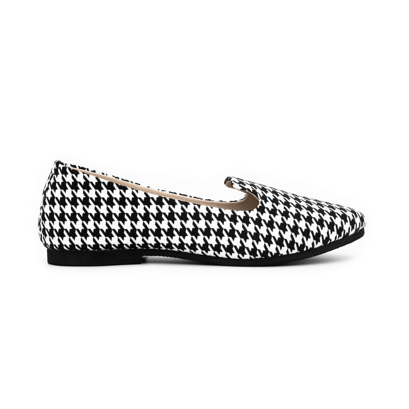 Lysandra Loafer Houndstooth