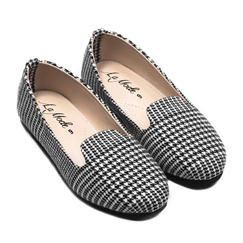 Lysandra Loafer Houndstooth